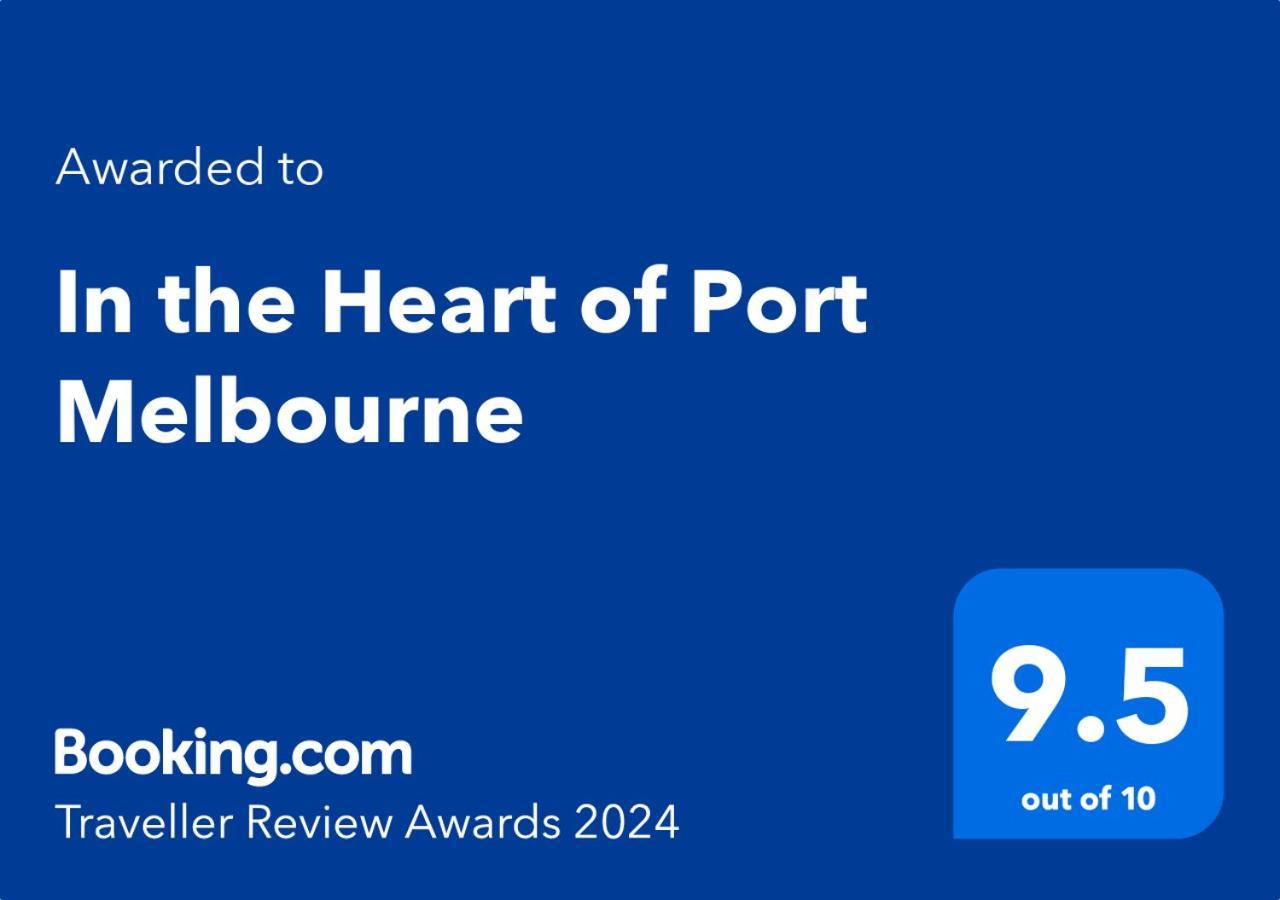 In The Heart Of Port Melbourne Apartment Bagian luar foto